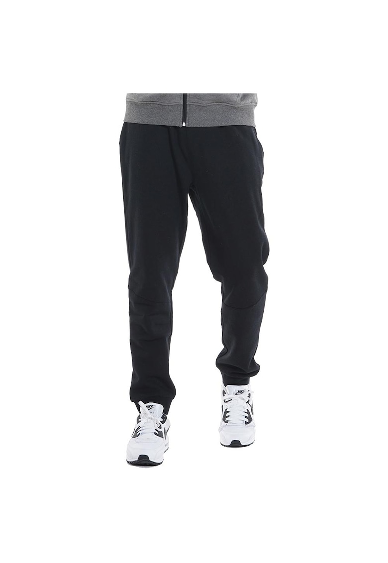 Pantaloni de trening pentru barbati - 023150 - bumbac/poliester - negru -
