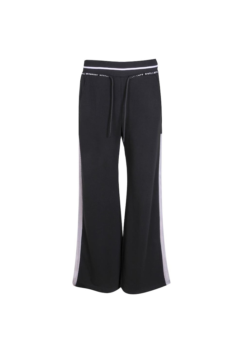 Pantaloni sport dama 1211-906100 - Bumbac/Poliester - Negru -