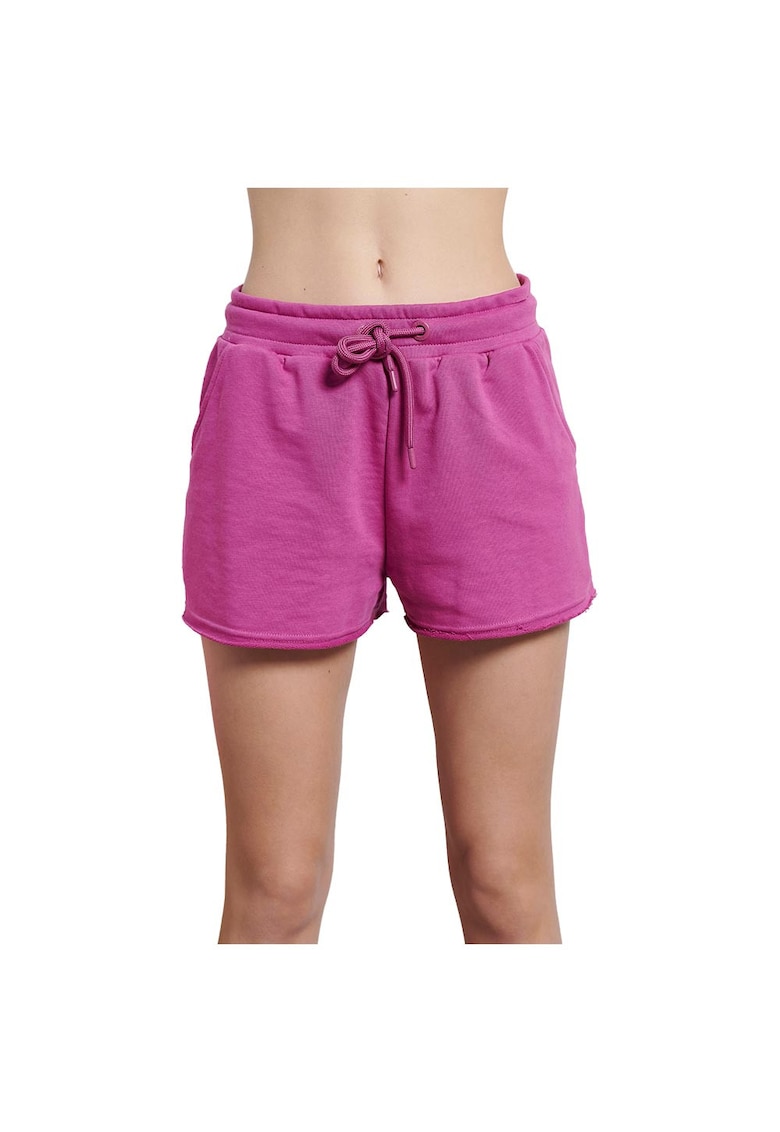 Pantaloni sport dama 1221-909605 - Bumbac/Poliester - Roz