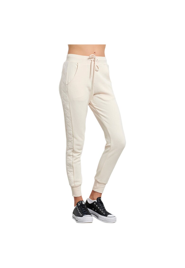Pantaloni sport dama 1222-908500 - Bumbac/Poliester - Bej