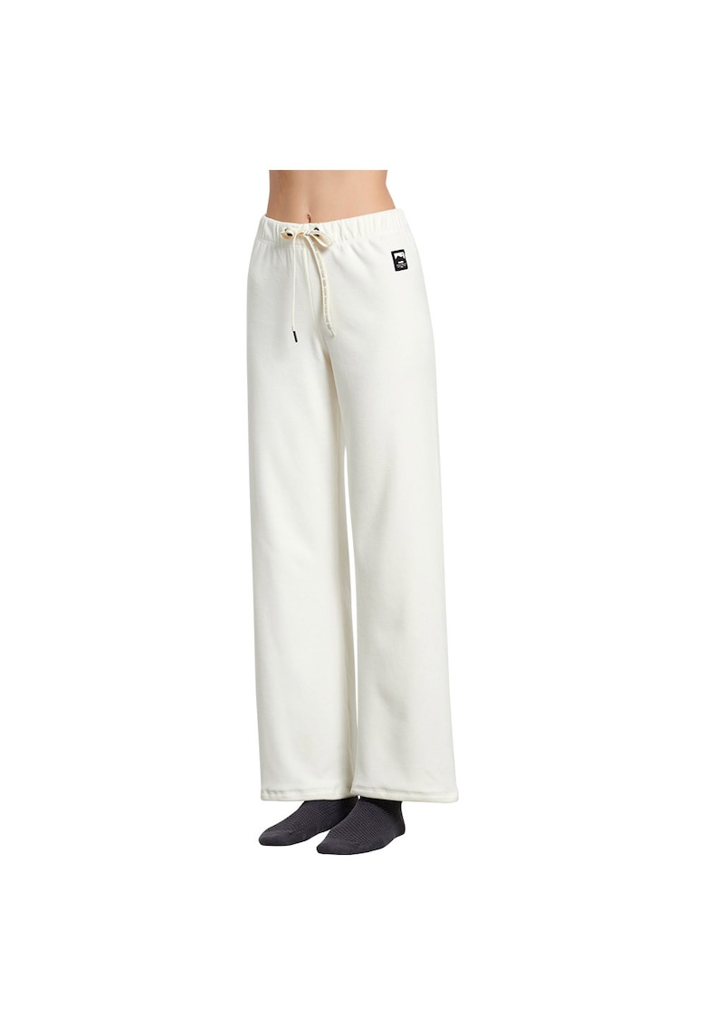 Pantaloni sport dama 1222-901400 - Poliester - Alb -