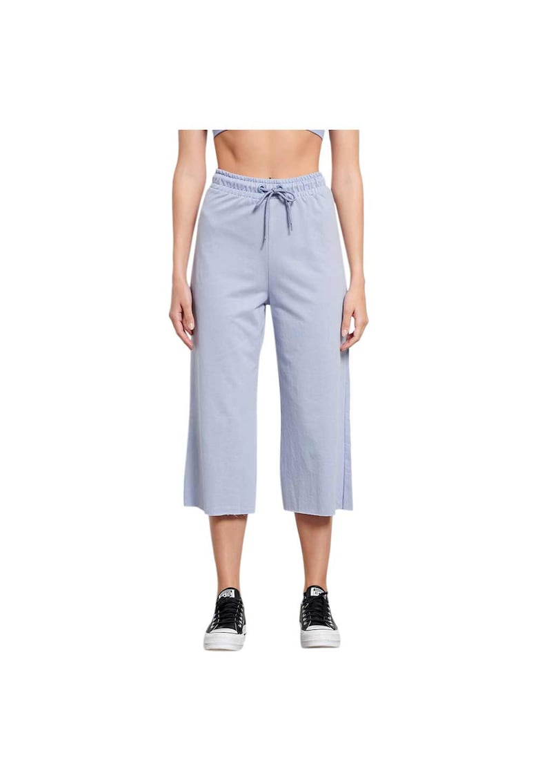 Pantaloni sport dama 1231-900300 - Bumbac/Poliester - Albastru