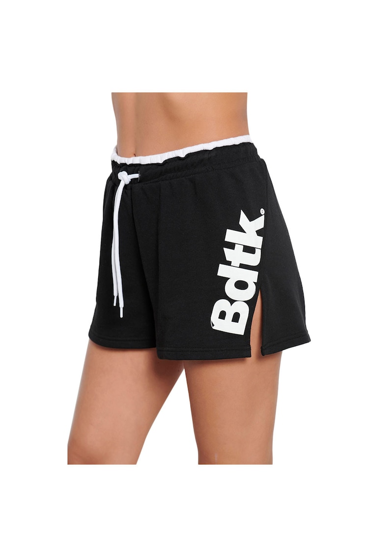 Pantaloni sport dama 1231-901205 - Bumbac/Poliester - Negru