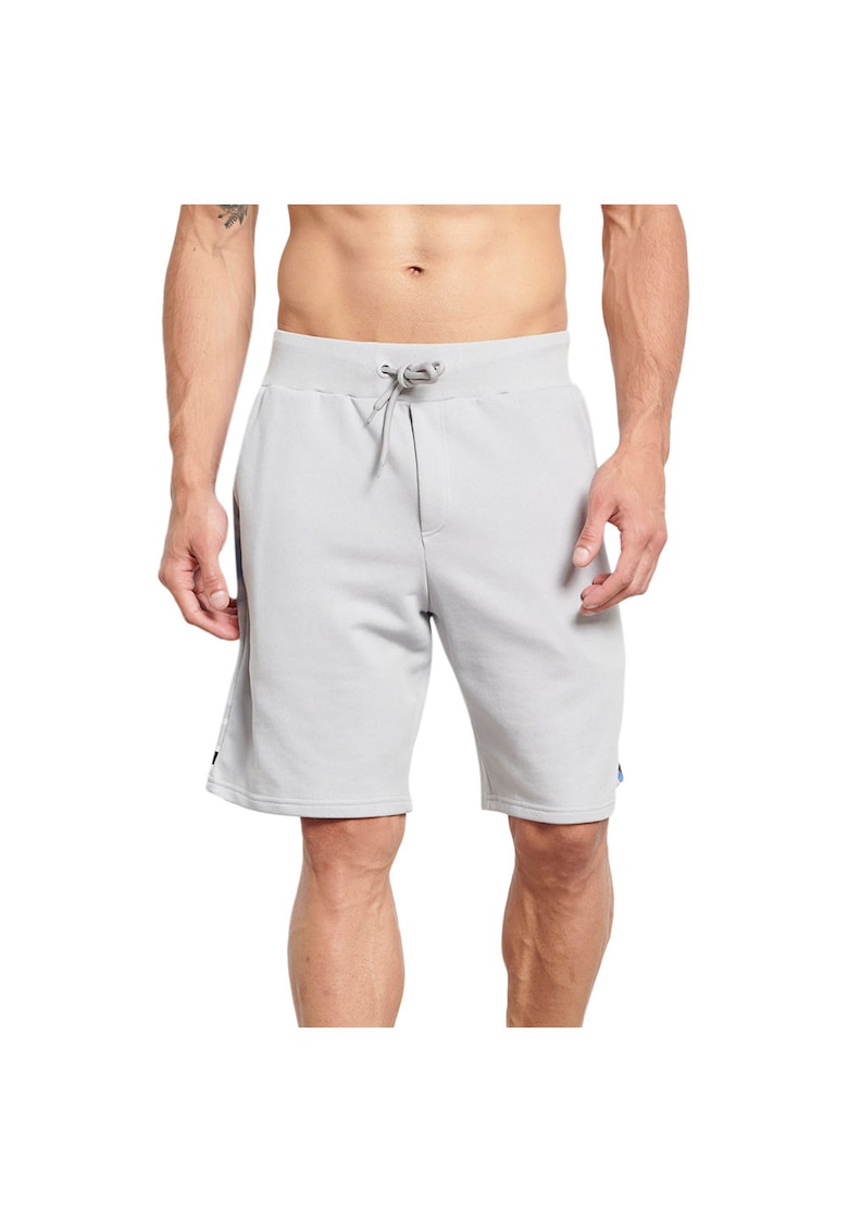 Pantaloni sport barbati 1231-953204 - Bumbac/Poliester - Gri -