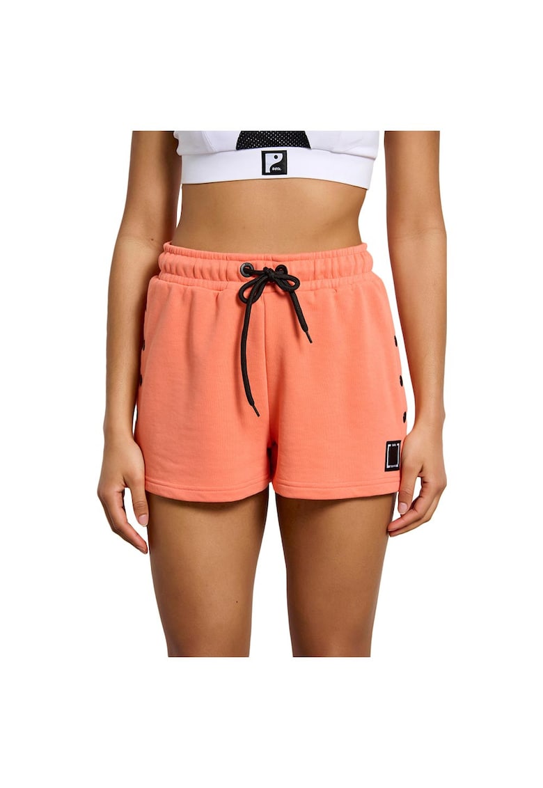 Pantaloni sport dama 1231-903805 - Bumbac/Poliester - Portocaliu