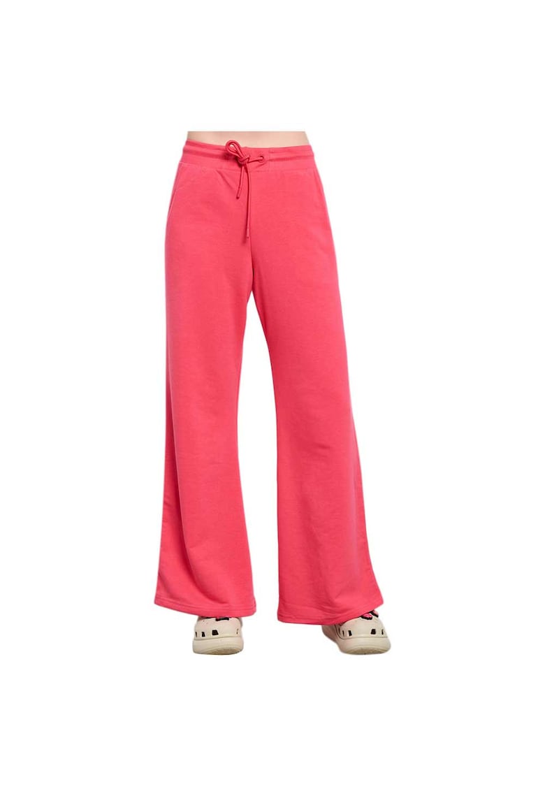 Pantaloni sport dama 1241-909700 - Bumbac/Poliester - Roz -