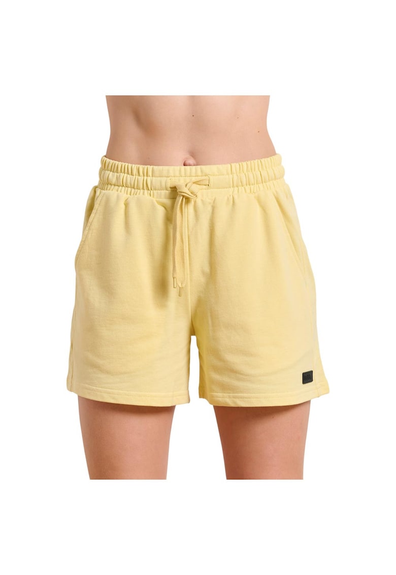 Pantaloni sport dama 1251-900105 - Bumbac/Poliester - Galben