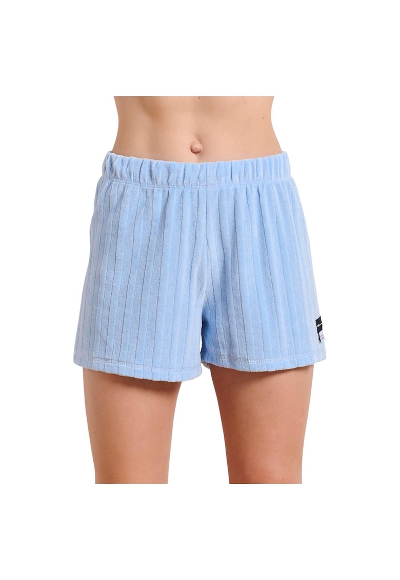 Pantaloni scurti sport dama bumbac/poliester - albastru - Albastru