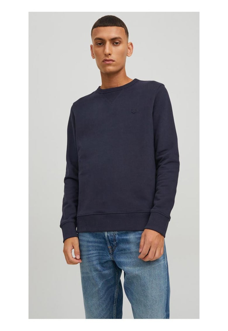 Bluza decolteu rotund - croiala lejera - bumbac
