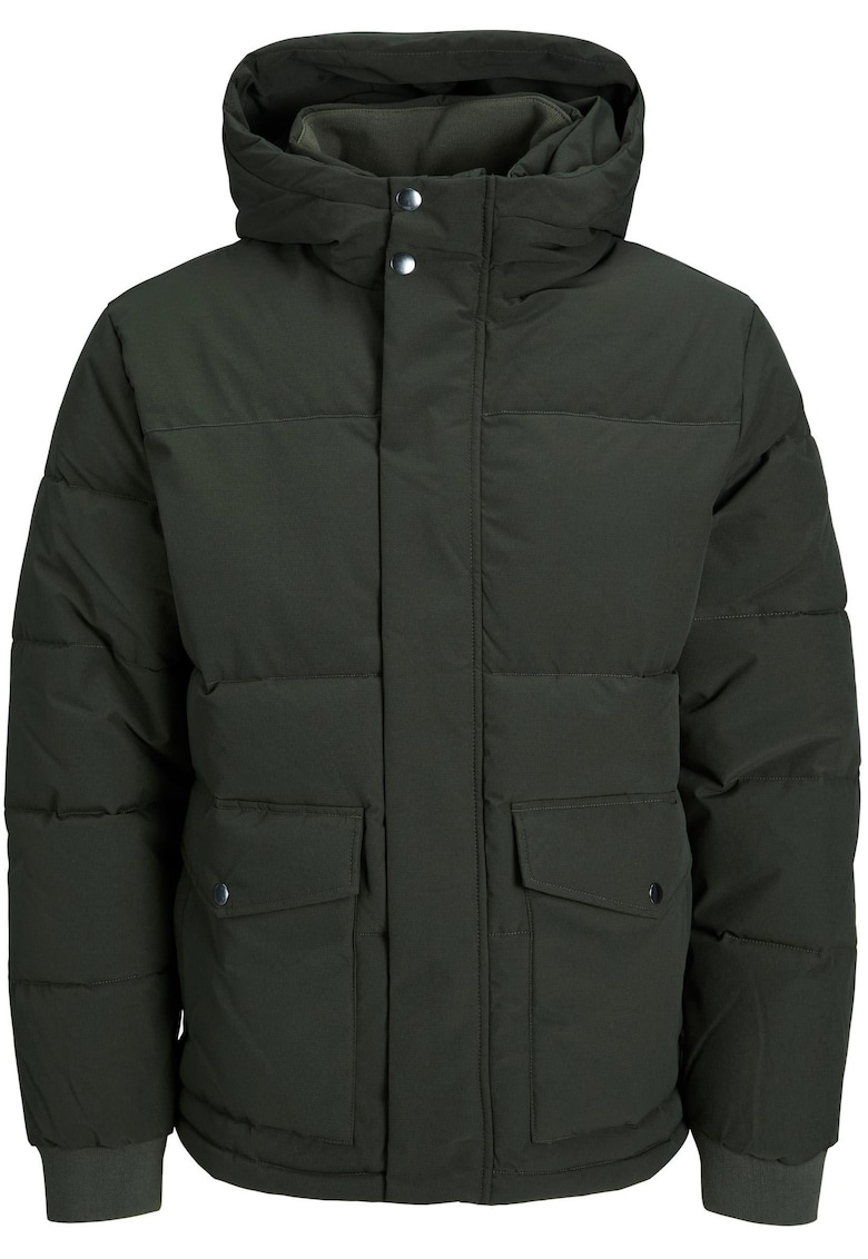 Jacheta barbati casual - neagra - poliester