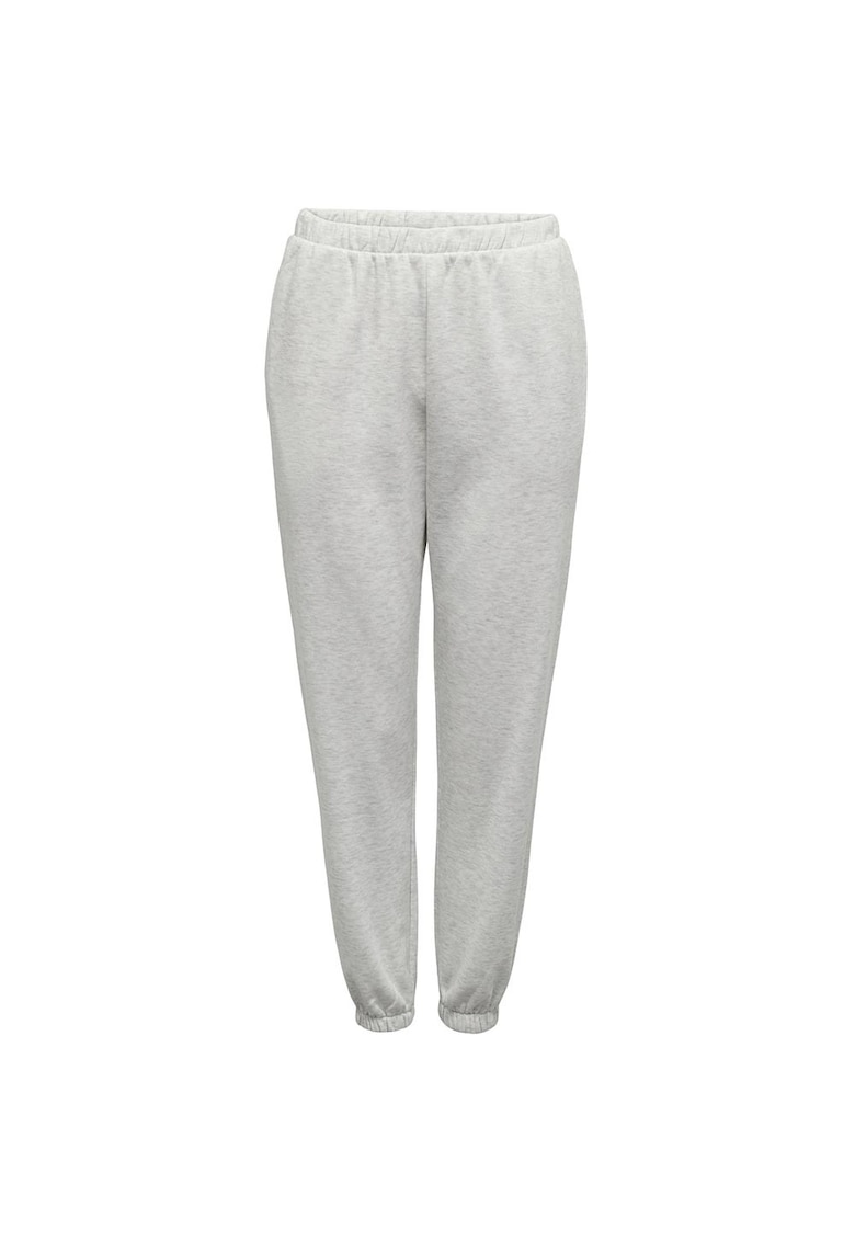 Pantaloni sport dama 15307788 - Bumbac/Poliester - Gri -