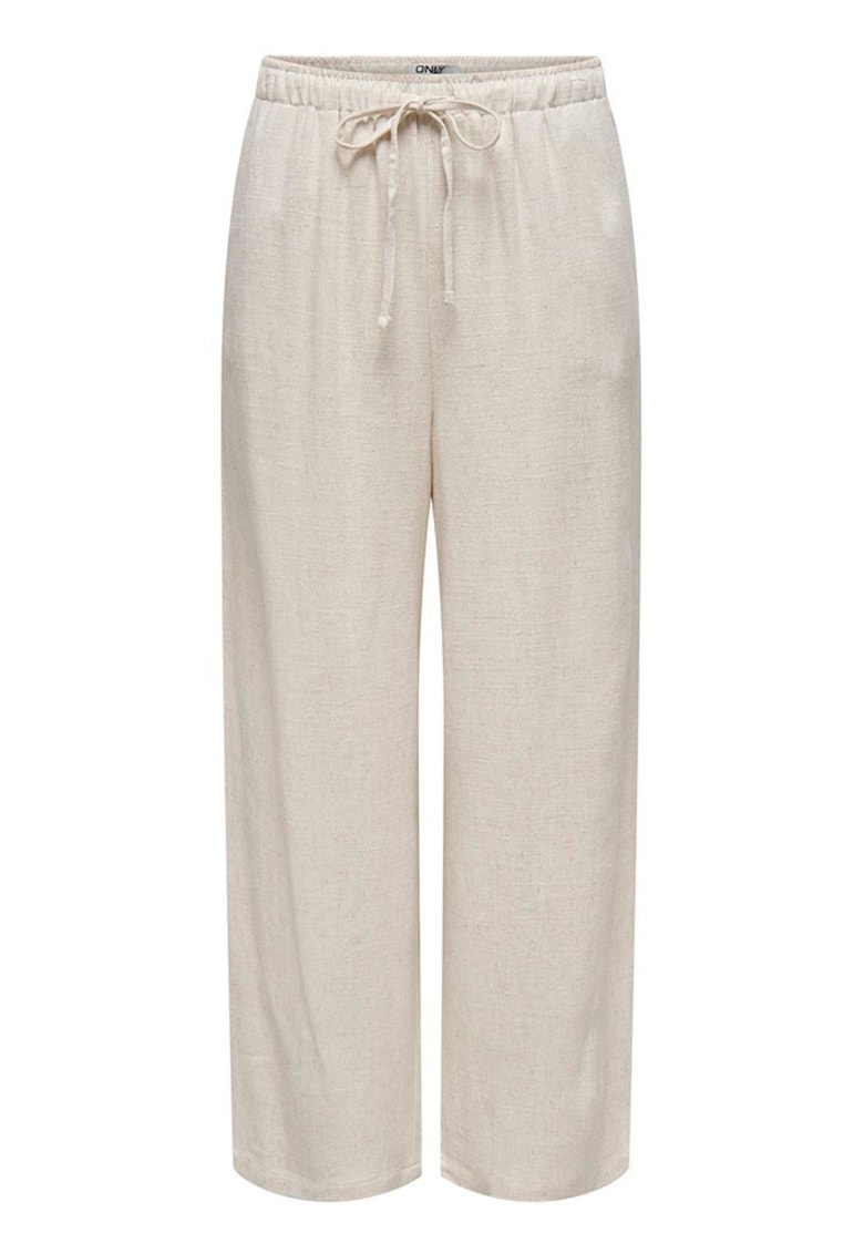 Pantaloni dama model 15322263 - textil - alb