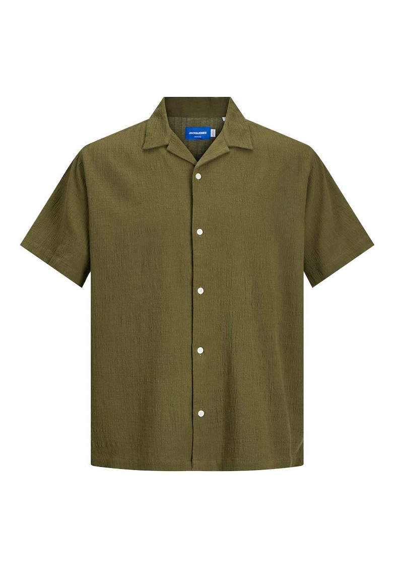 Camasa barbati verde - maneci scurte - 100% bumbac -