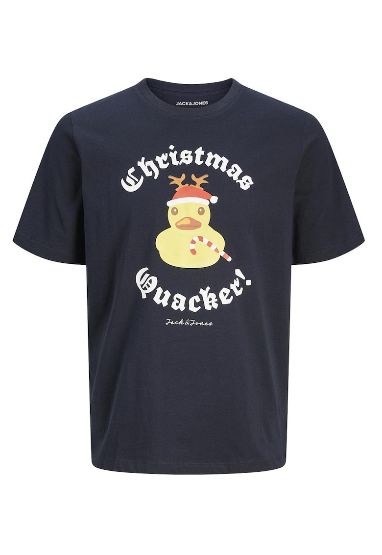 Tricou barbati - camasa cu maneca scurta - bleumarin - bumbac