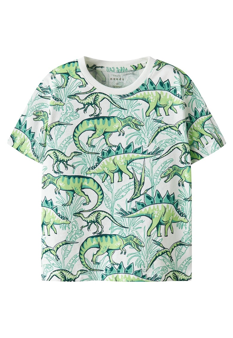 Tricou copii - maneca scurta - verde - bumbac organic