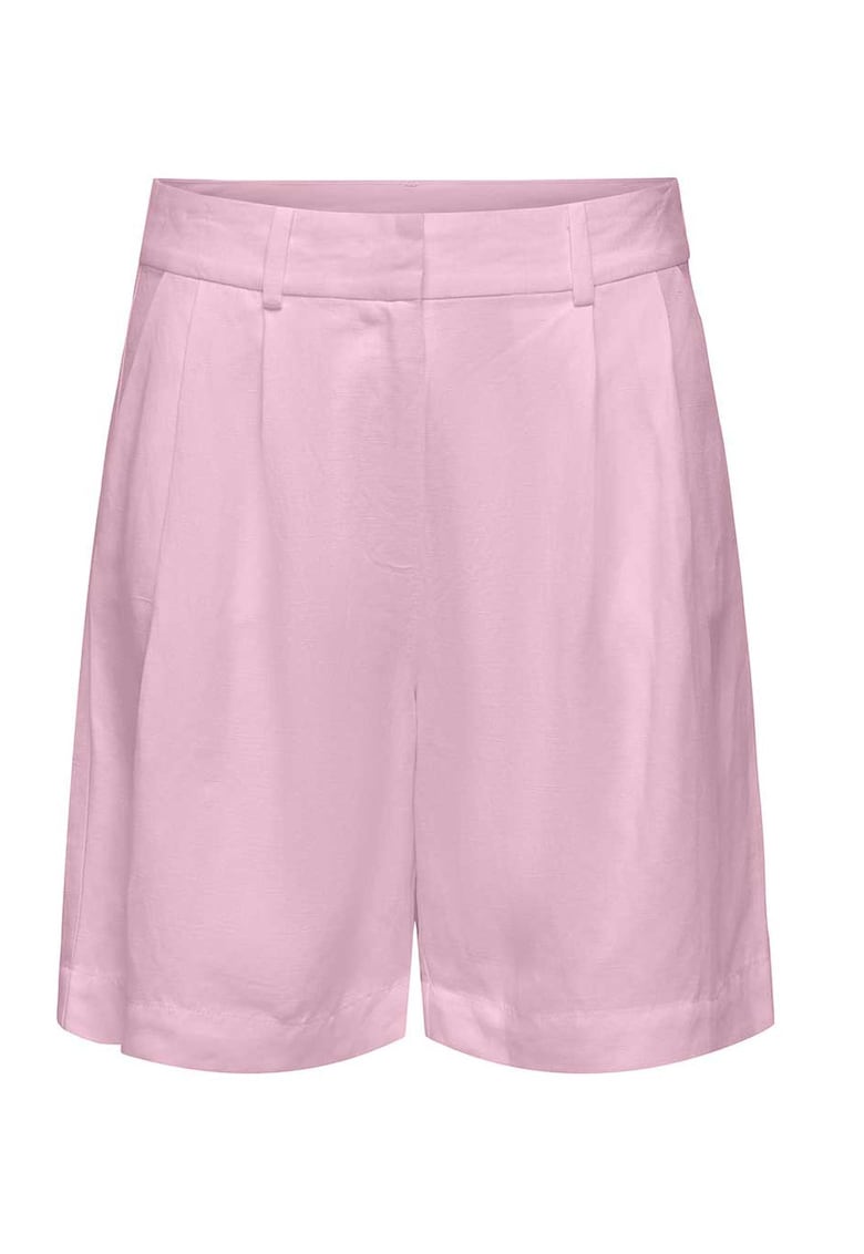 Pantaloni scurti dama model 15348130 - roz - textil