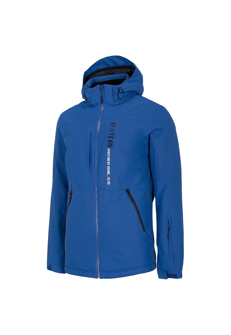 Geaca de ski barbati - sport - albastru - poliester -