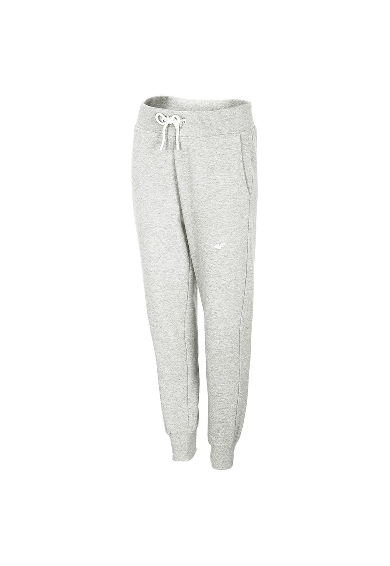 Pantaloni sport dama NOSH4-SPDD001 - Bumbac/Poliester - Gri