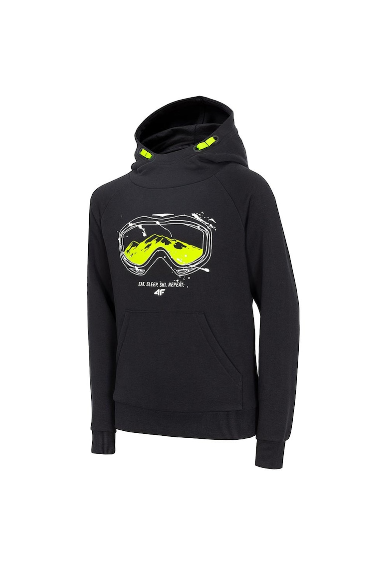 Hanorac pentru copii HJZ20-JBLM008 - poliester/bumbac - negru