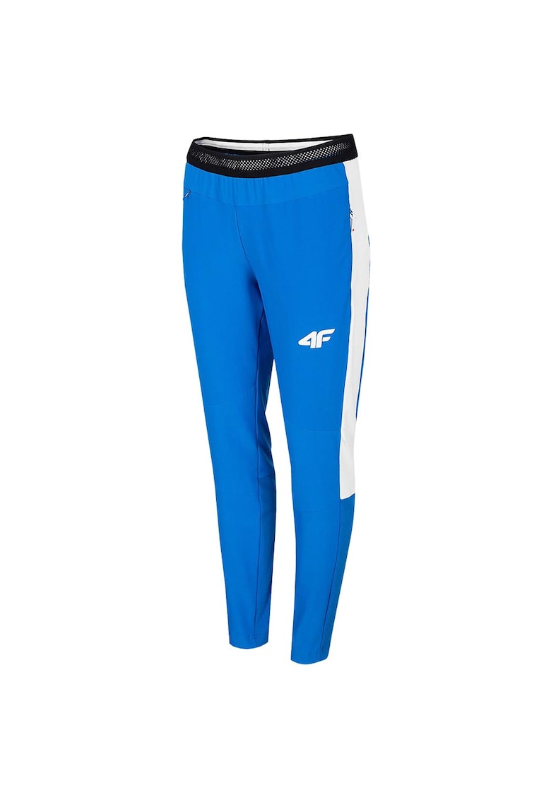 Pantaloni sport dama S4L20-SPDD607 - Poliamida/Elastan - Albastru -