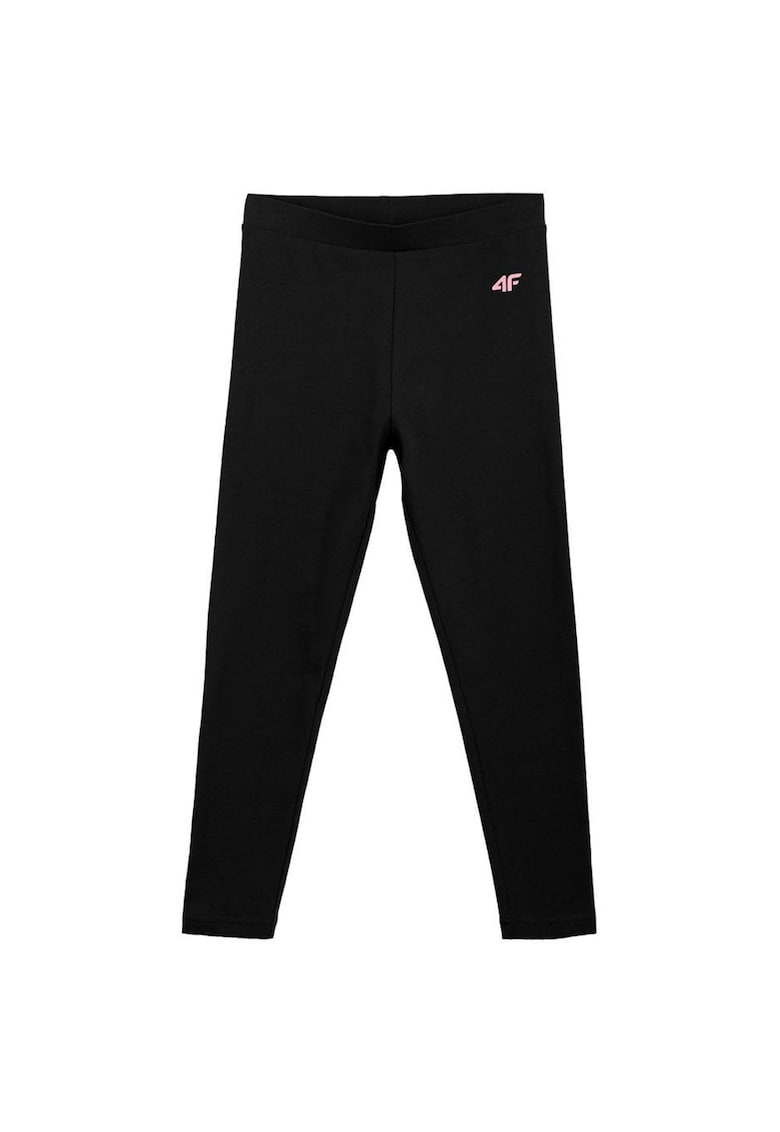 Colanti sport pentru copii HJL21-JLEG001 - bumbac/elastan - negru