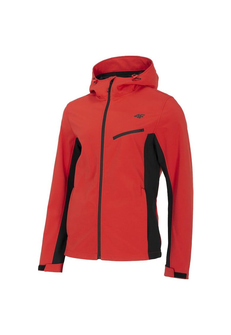 Jacheta sport softshell - impermeabila - rosie - poliester