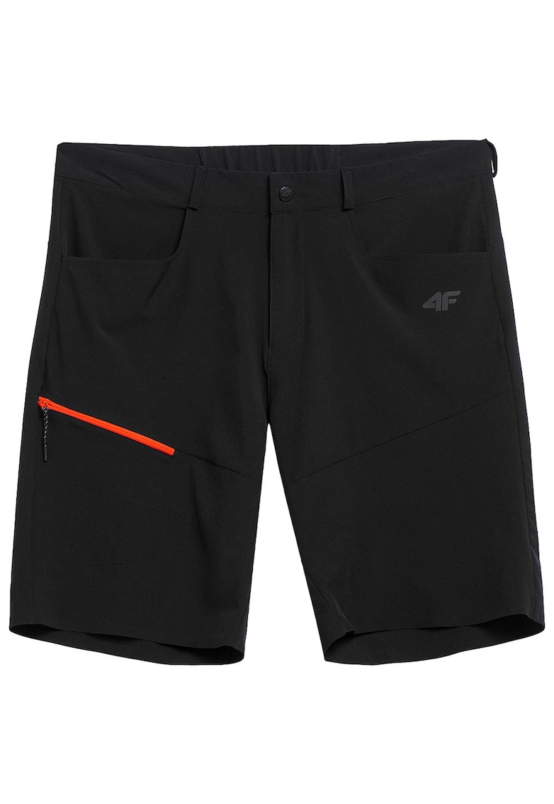 Pantaloni scurti H4L21-SKMF060 - poliester/elastan - negru -