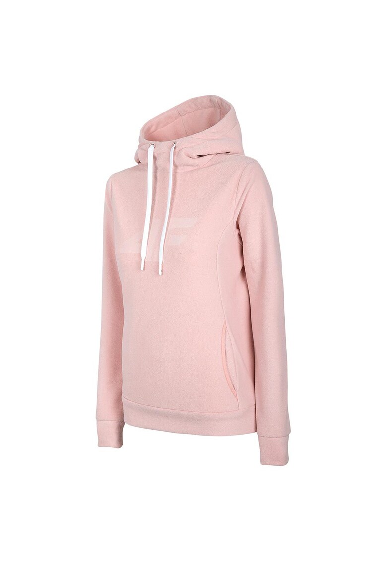 Hanorac sport dama tehnologie 4FWarm - confort - poliester - roz -