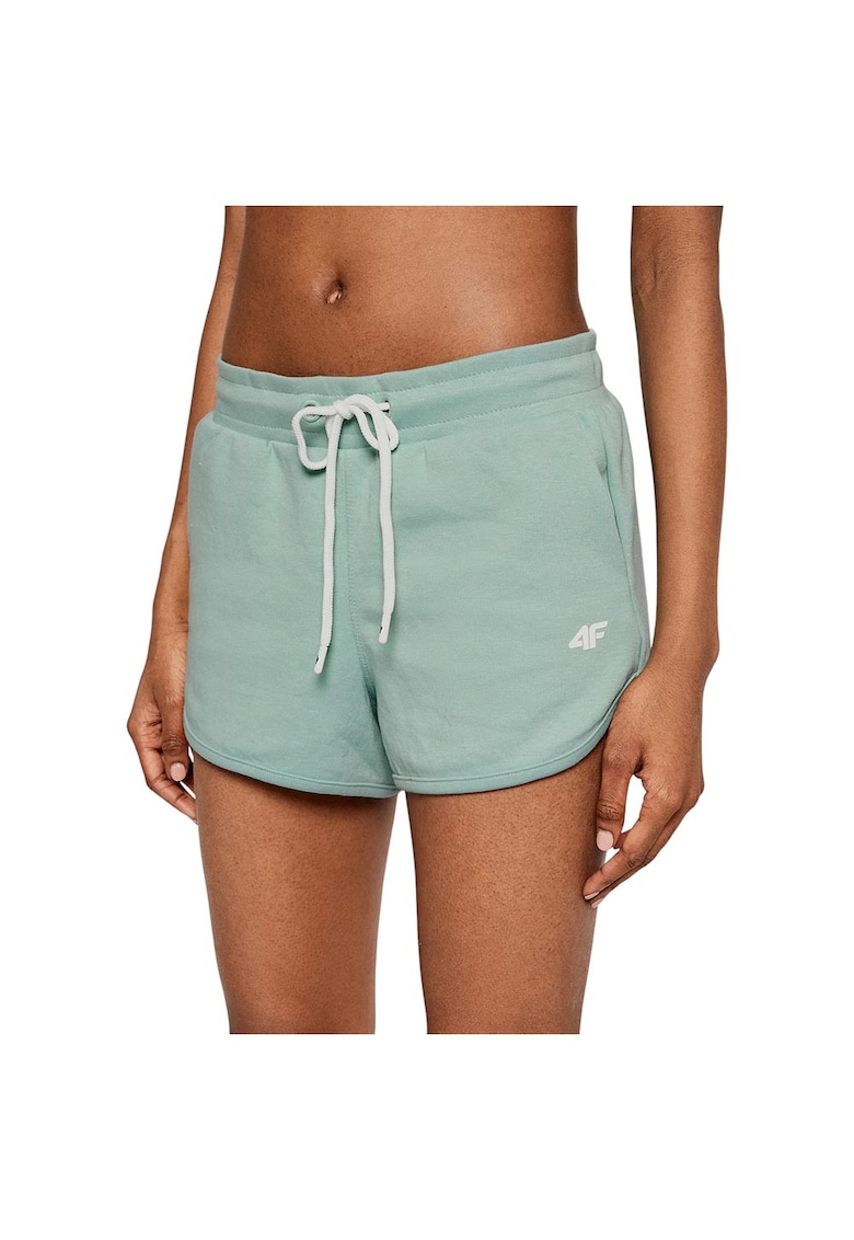 Pantaloni scurti sport dama H4L21-SKDD015 - Poliester/Bumbac - 49640