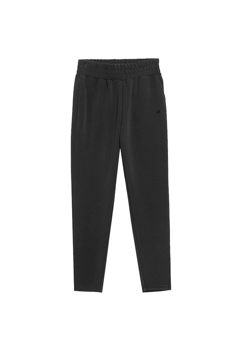 Pantaloni sport dama H4Z21-SPDD017 - Modal/Poliester - Negru -
