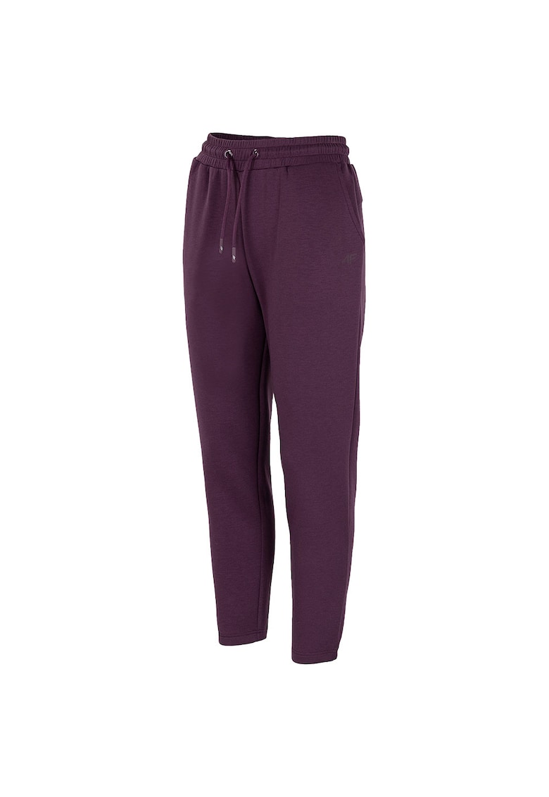 Pantaloni sport dama H4Z21-SPDD019 - Poliester/Viscoza - Mov -