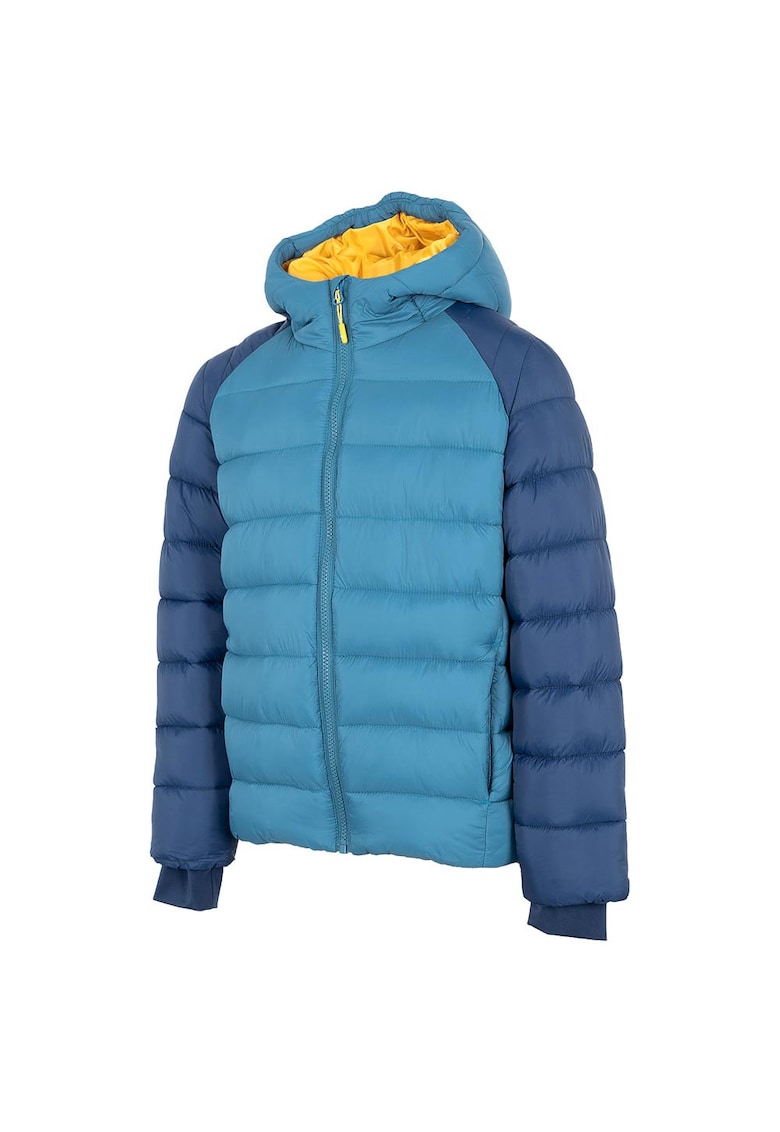 Jacheta sport copii model HJZ22-JKUMP003 - gluga integrata - tehnologie 4FWarm - poliamida -