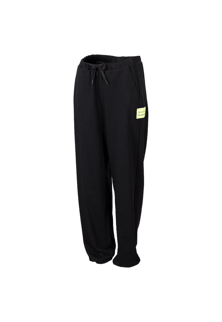 Pantaloni sport dama H4Z22-SPDD012 - Bumbac/Poliester - Negru