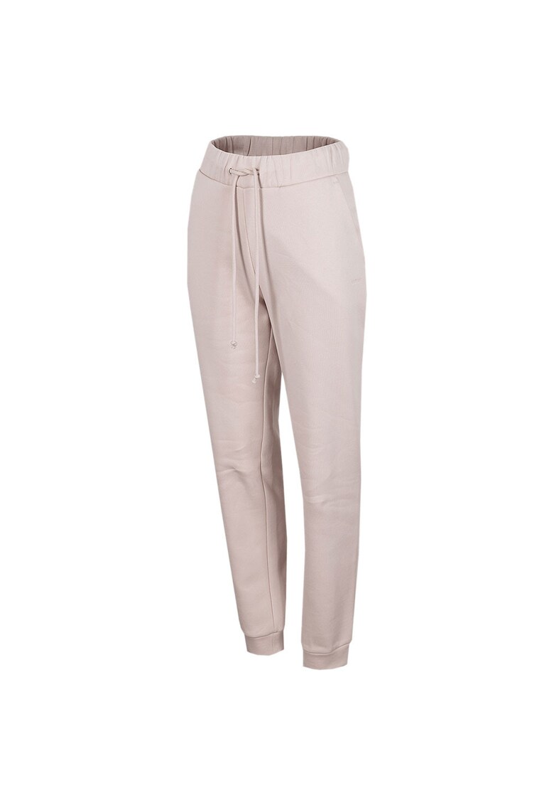 Pantaloni sport dama OTHAW22TTROF053 - Bumbac/Poliester - Bej -