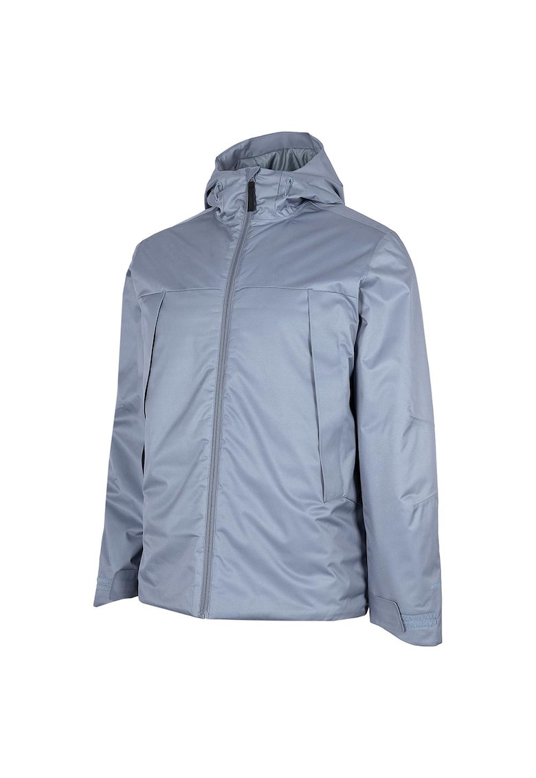 Geaca de ski barbati - gri - material rezistent