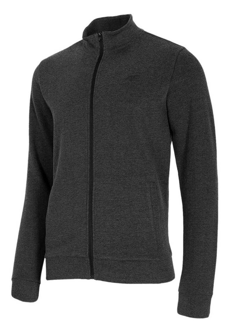 Geaca barbati croiala regulata - neagra - bumbac 60%