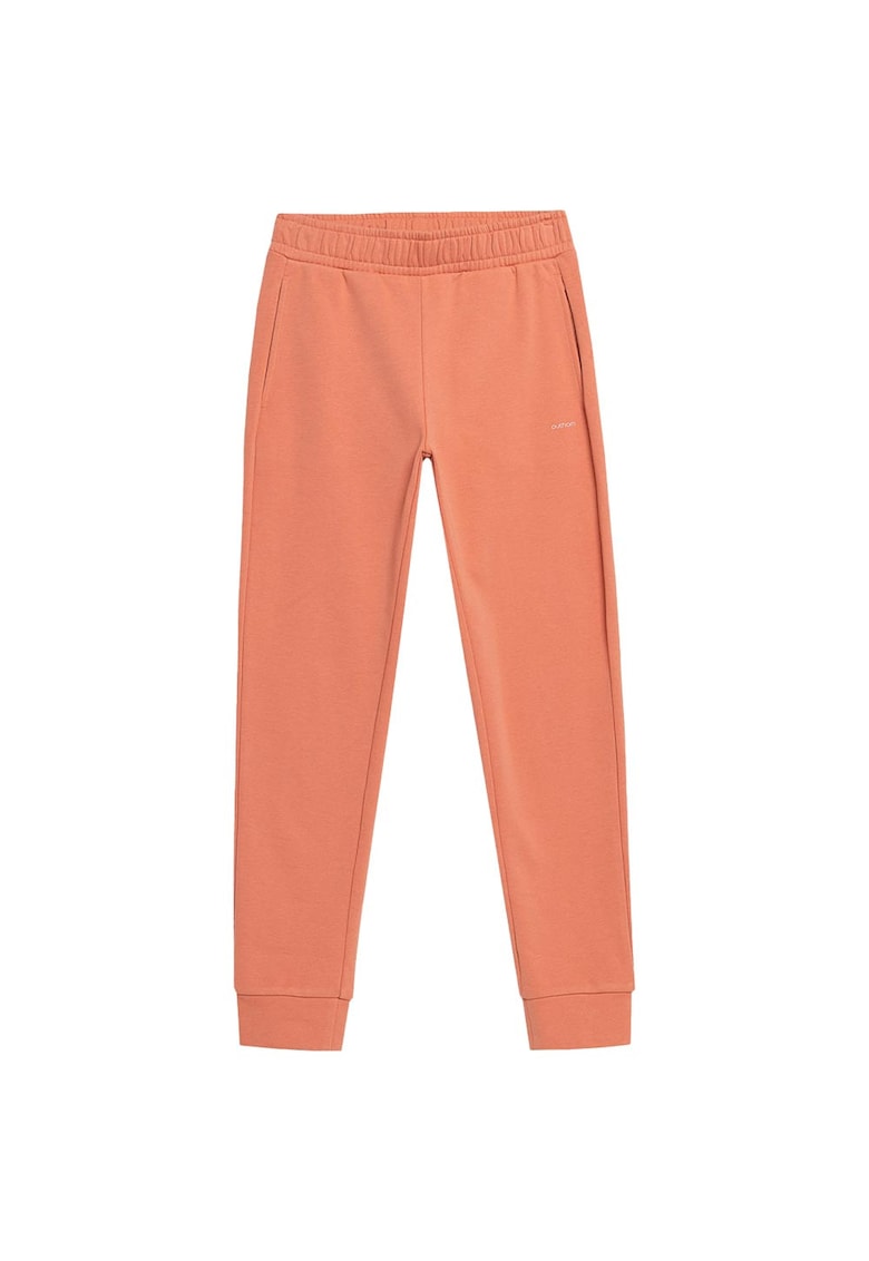 Pantaloni sport dama HOL22-SPDD600 - Bumbac/Poliester - Portocaliu