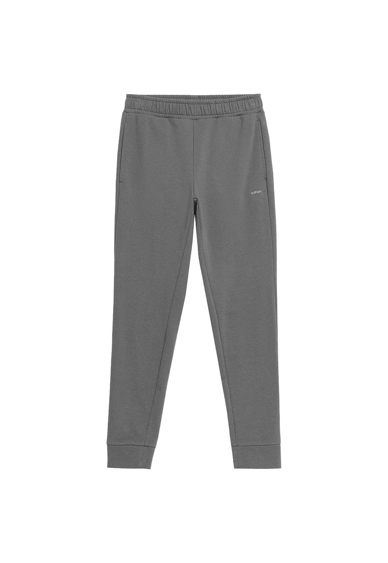 Pantaloni sport dama HOL22-SPDD600 - Bumbac/Poliester - Gri -