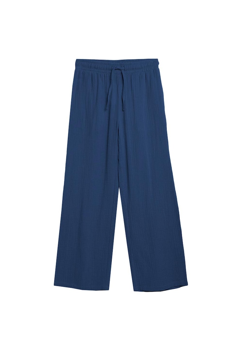 Pantaloni dama OTHSS23TTROF184 - Bumbac - Albastru
