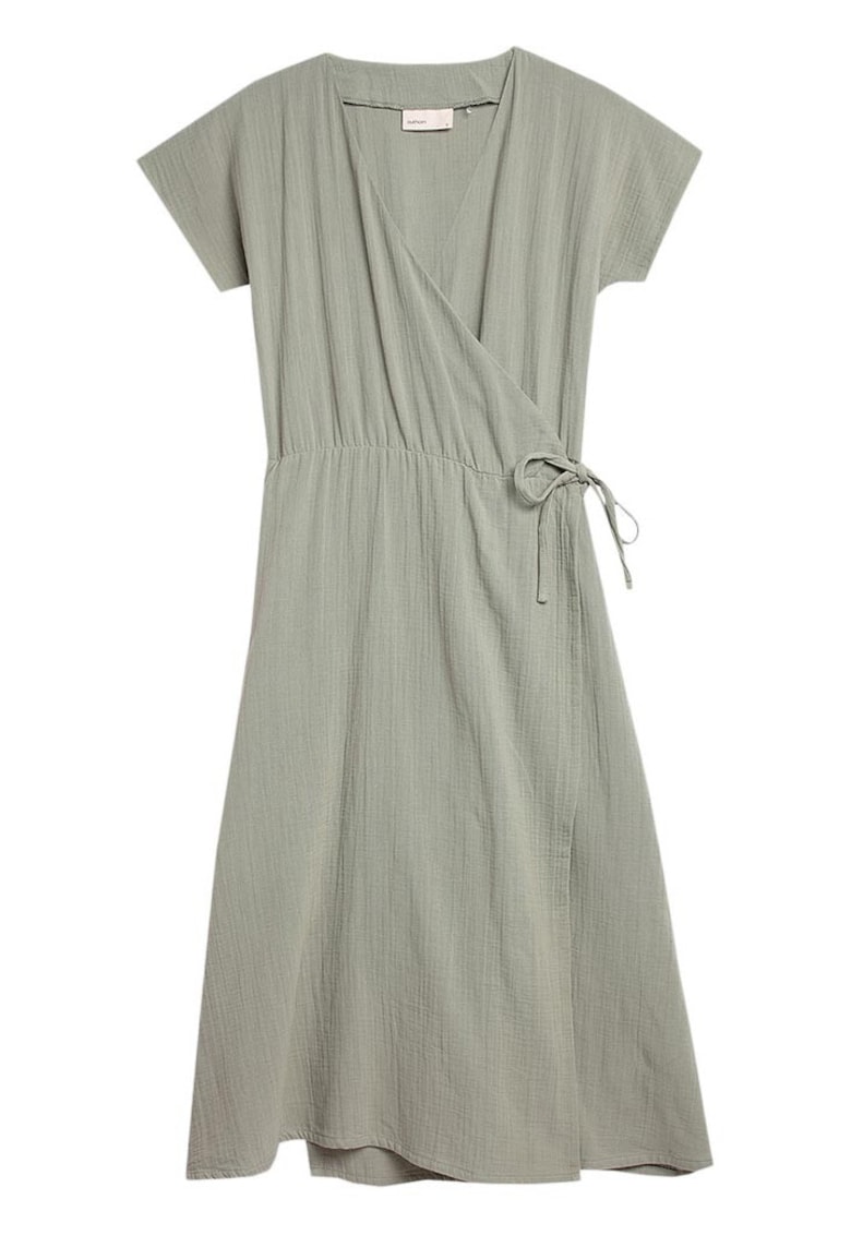 Rochie bumbac - Kaki