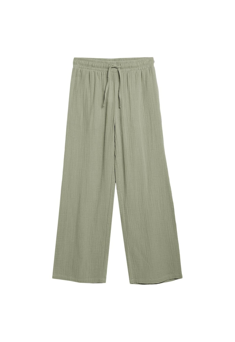 Pantaloni dama OTHSS23TTROF184 - Bumbac - Verde