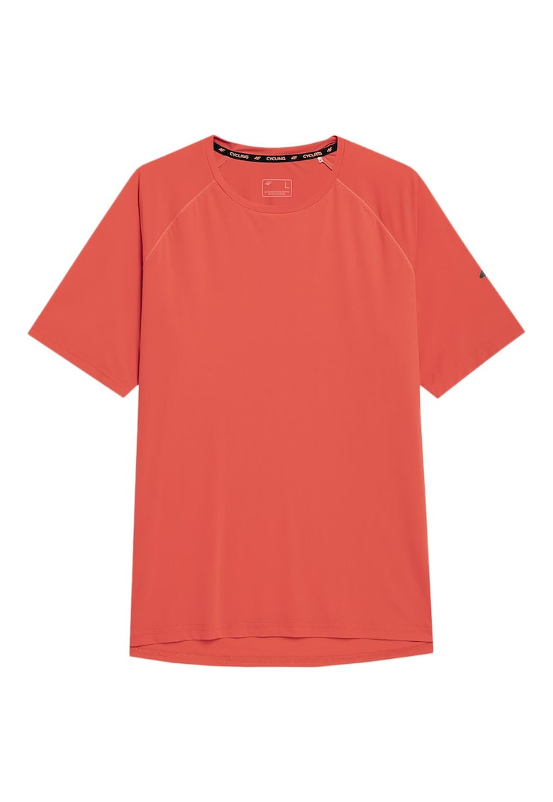 Tricou barbati maneca scurta - croiala regulata - decolteu rotund - reflectorizant - poliamida-elastan -