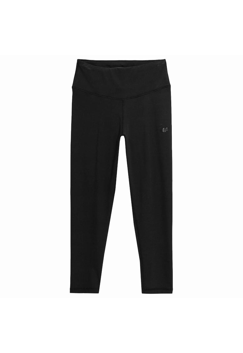 Colanti sport dama SS23TFTIF122 - 4F - Poliester/Elastan - Negru -