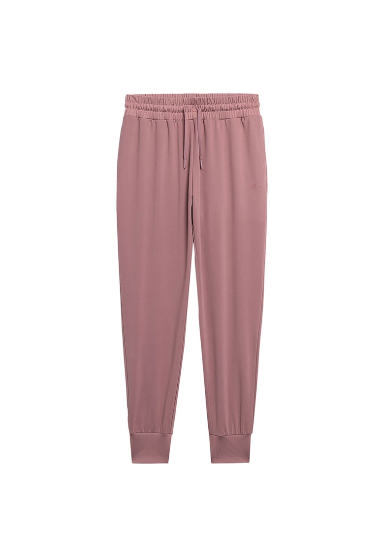 Pantaloni sport dama AW23TFTRF352 - 4F - Poliester/Elastan - Roz