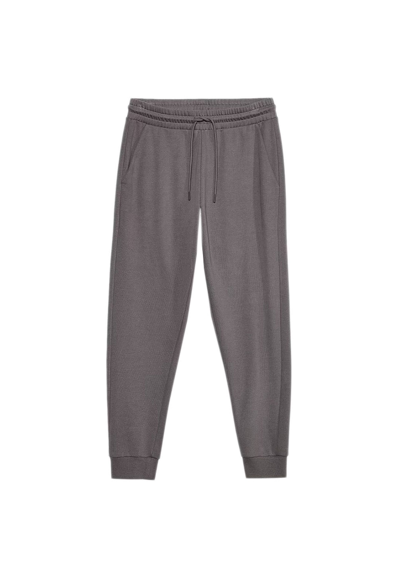 Pantaloni sport OTHAW23TTROM503 - talie elastica - doua buzunare laterale - bumbac/poliester - gri