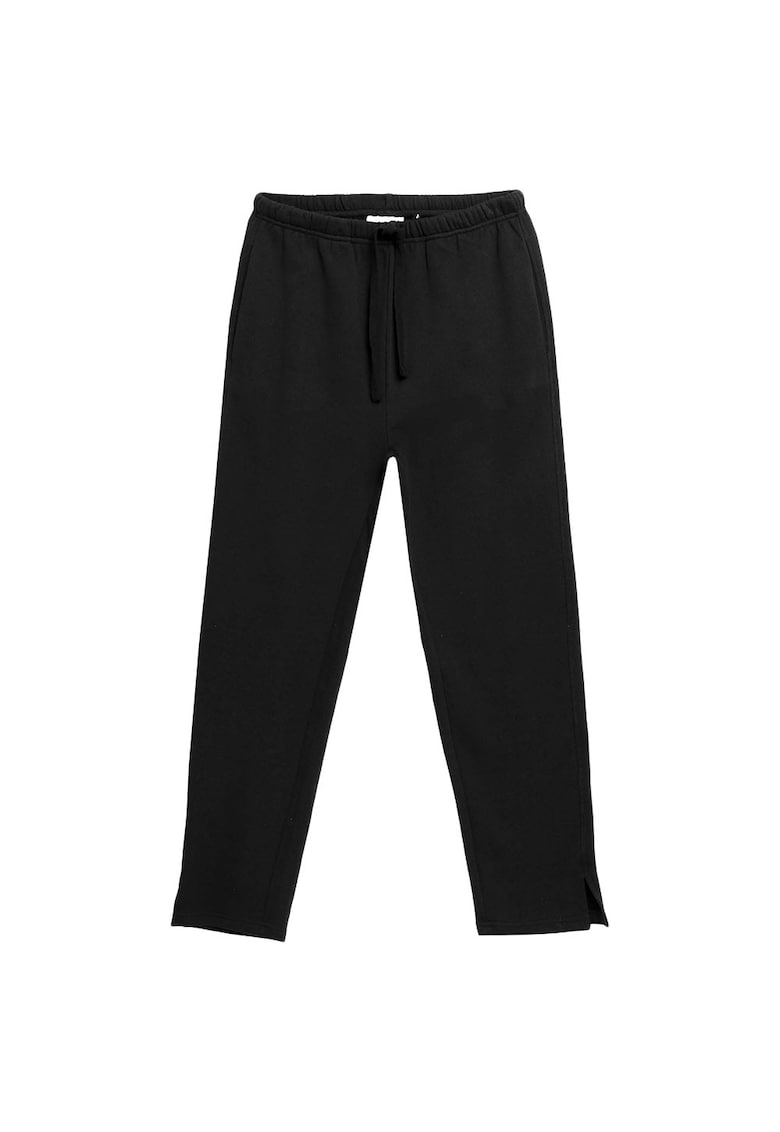 Pantaloni sport dama OTHAW23TTROF436 - Bumbac/Poliester - Negru