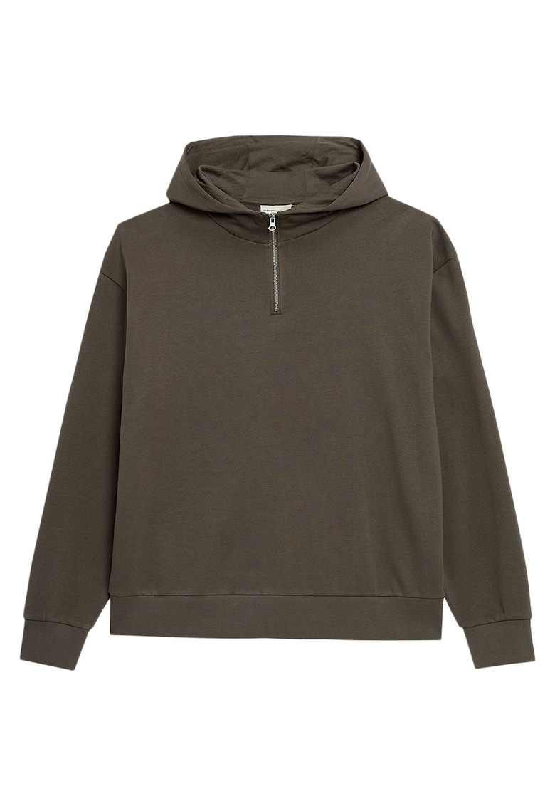 Hanorac sport barbati OTHAW23TSWSM0760 - Bumbac/Poliester - Verde