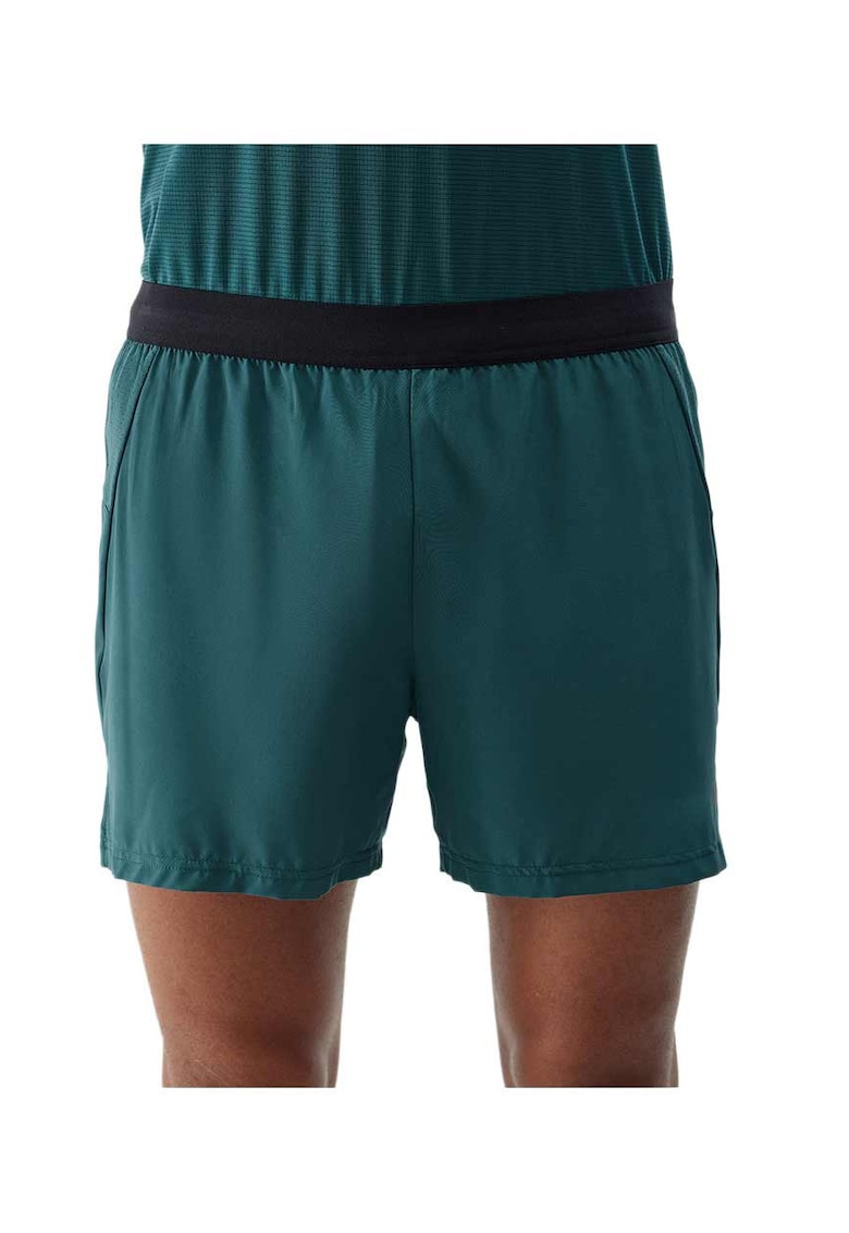 Pantaloni scurti albastru - poliester-elastan - croiala standard - uscare rapida - Albastru