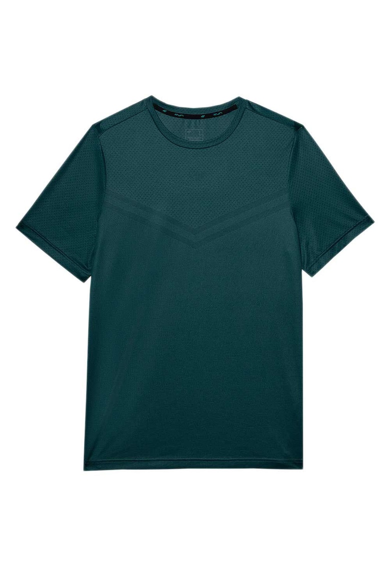 Tricou barbati maneca scurta - verde - bumbac