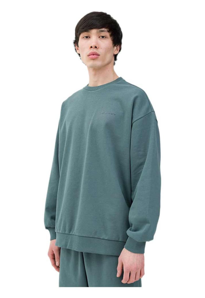 Bluza barbati confortabil - elastic - bumbac - verde